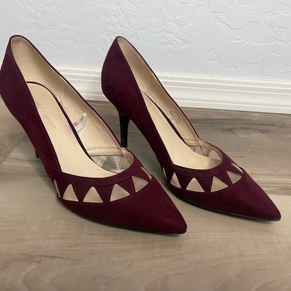 Marc Fisher Shoes - Maroon Marc Fisher Heels